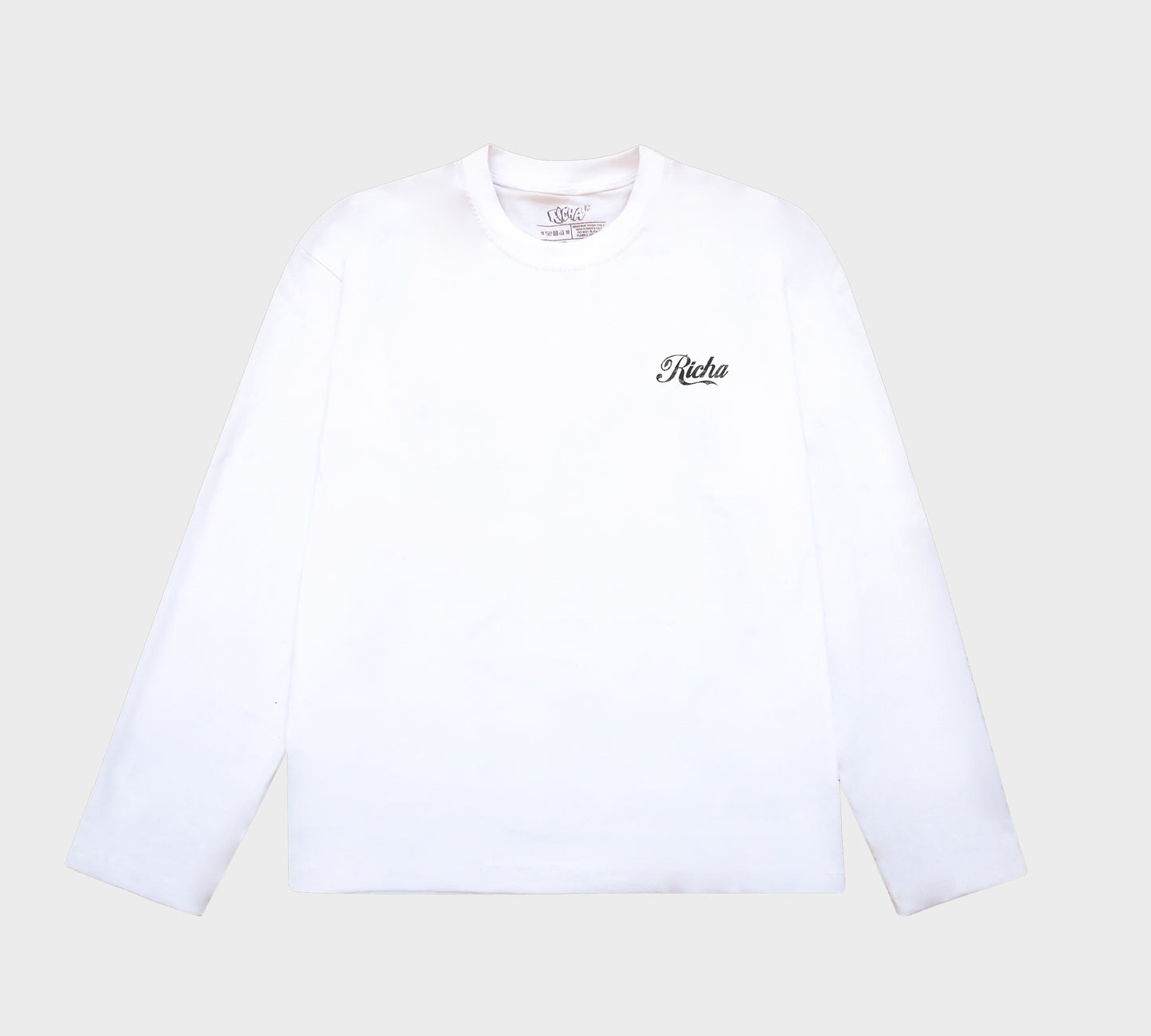 Richa Cola Long Sleeve T-shirt- White