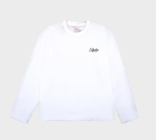 Richa Cola Long Sleeve T-shirt- White