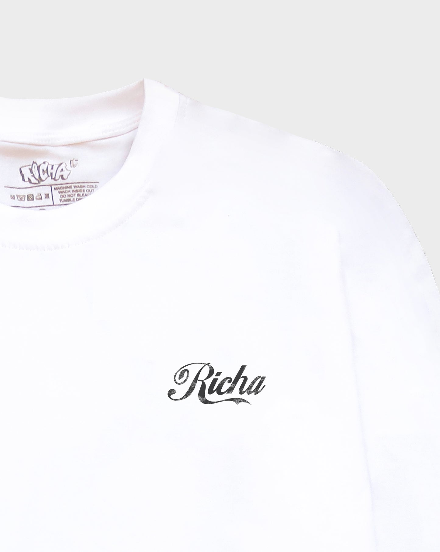Richa Cola Long Sleeve T-shirt- White