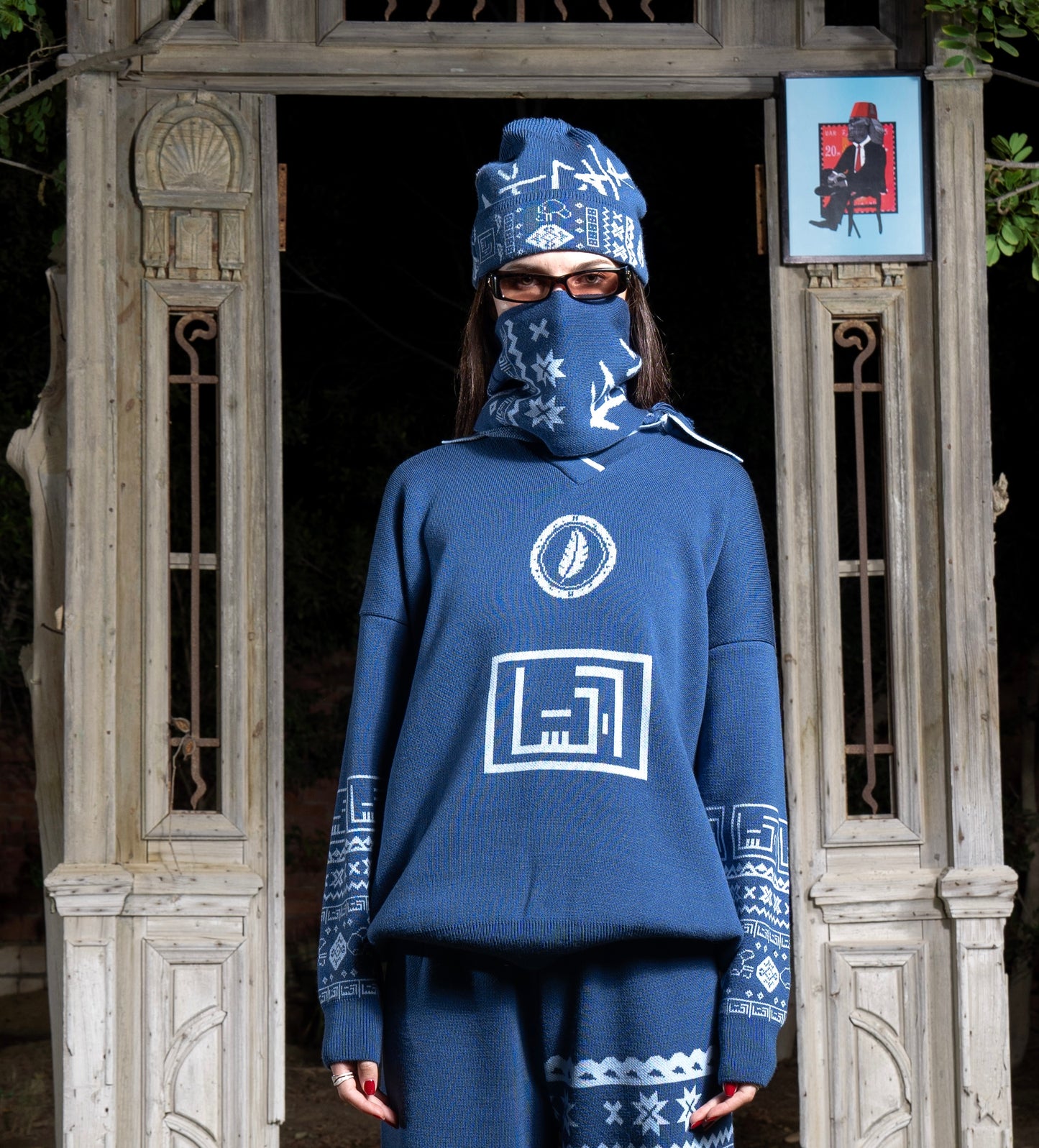 RIQSHA Knit Jersey- Blue