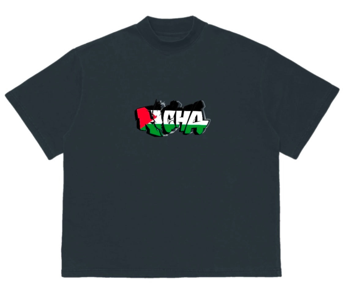 Palestine Grey T-shirt