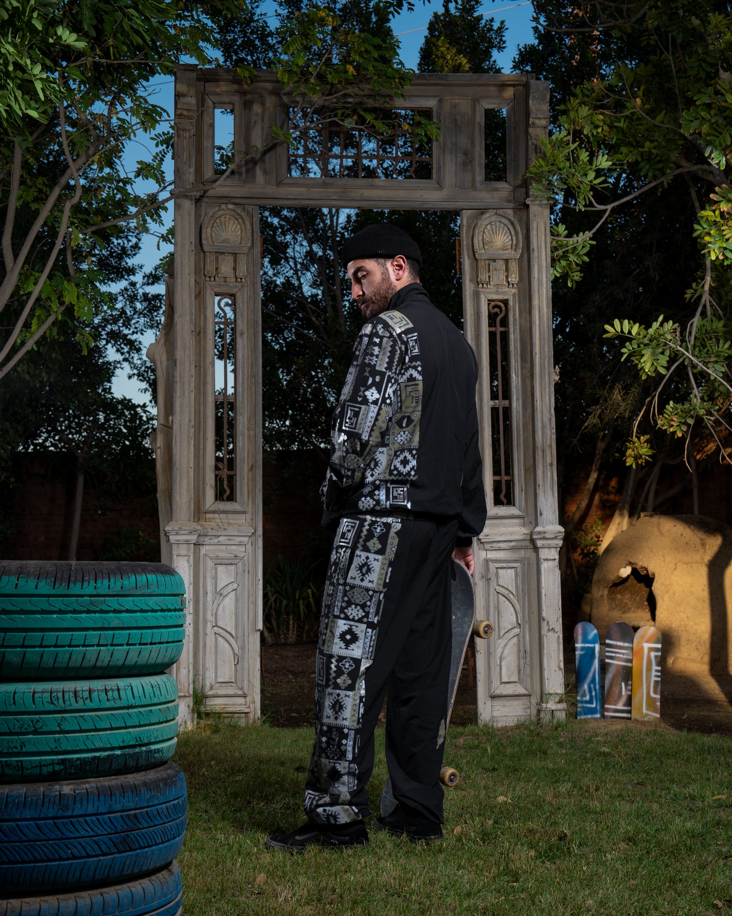 RIQSHA Tracksuit Pants- Black