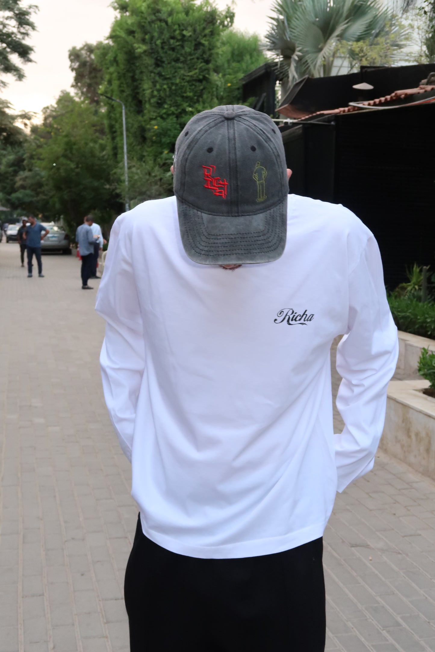 Richa Cola Long Sleeve T-shirt- White