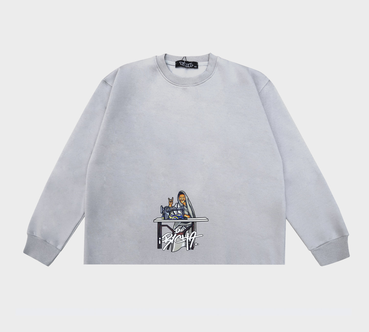 r&R®23 Grey Crewneck