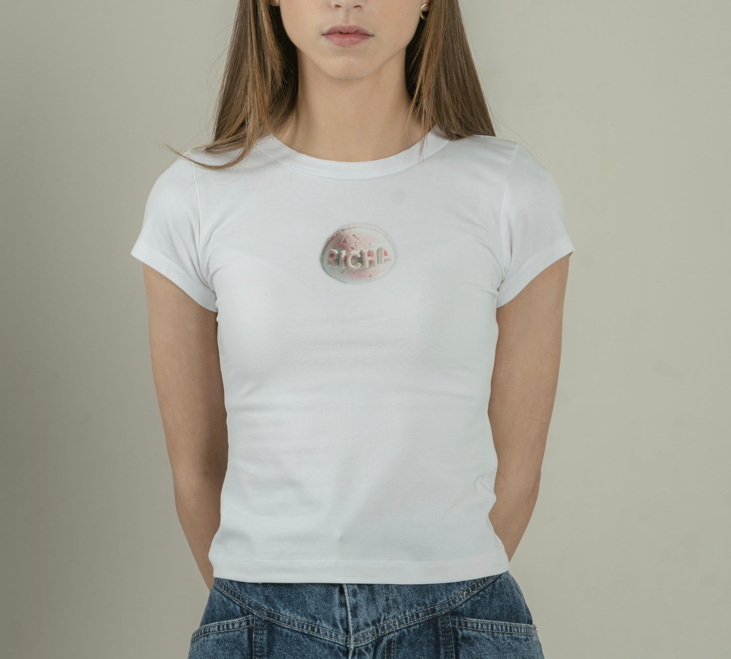 Bath Bomb Tank Top- White