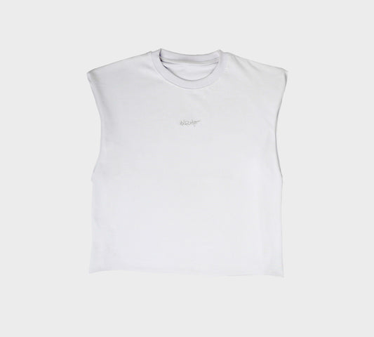 Richa Basic Muscle Tee- White