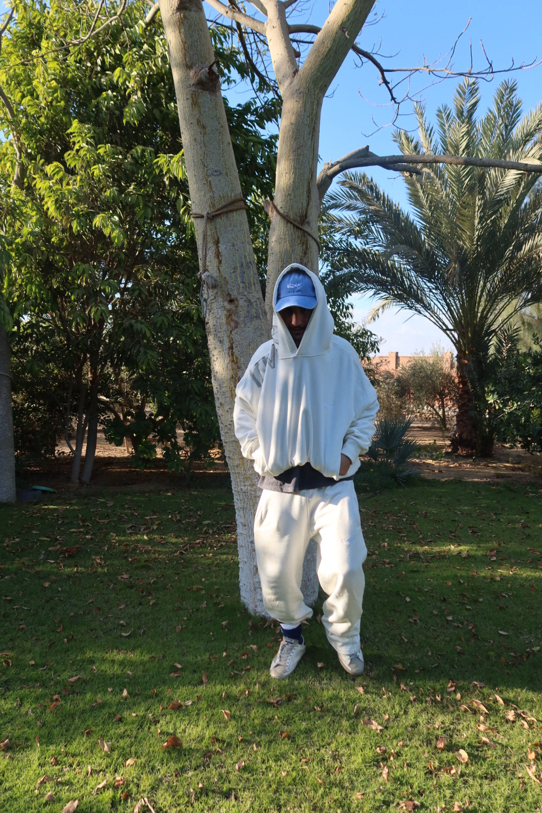 Richa Heavyweight Sweatpants- Off White