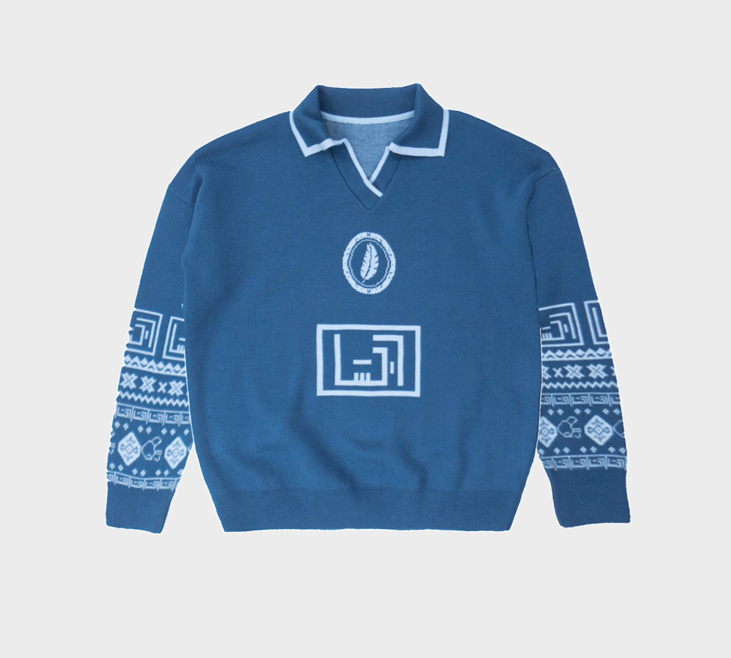 RIQSHA Knit Jersey- Blue