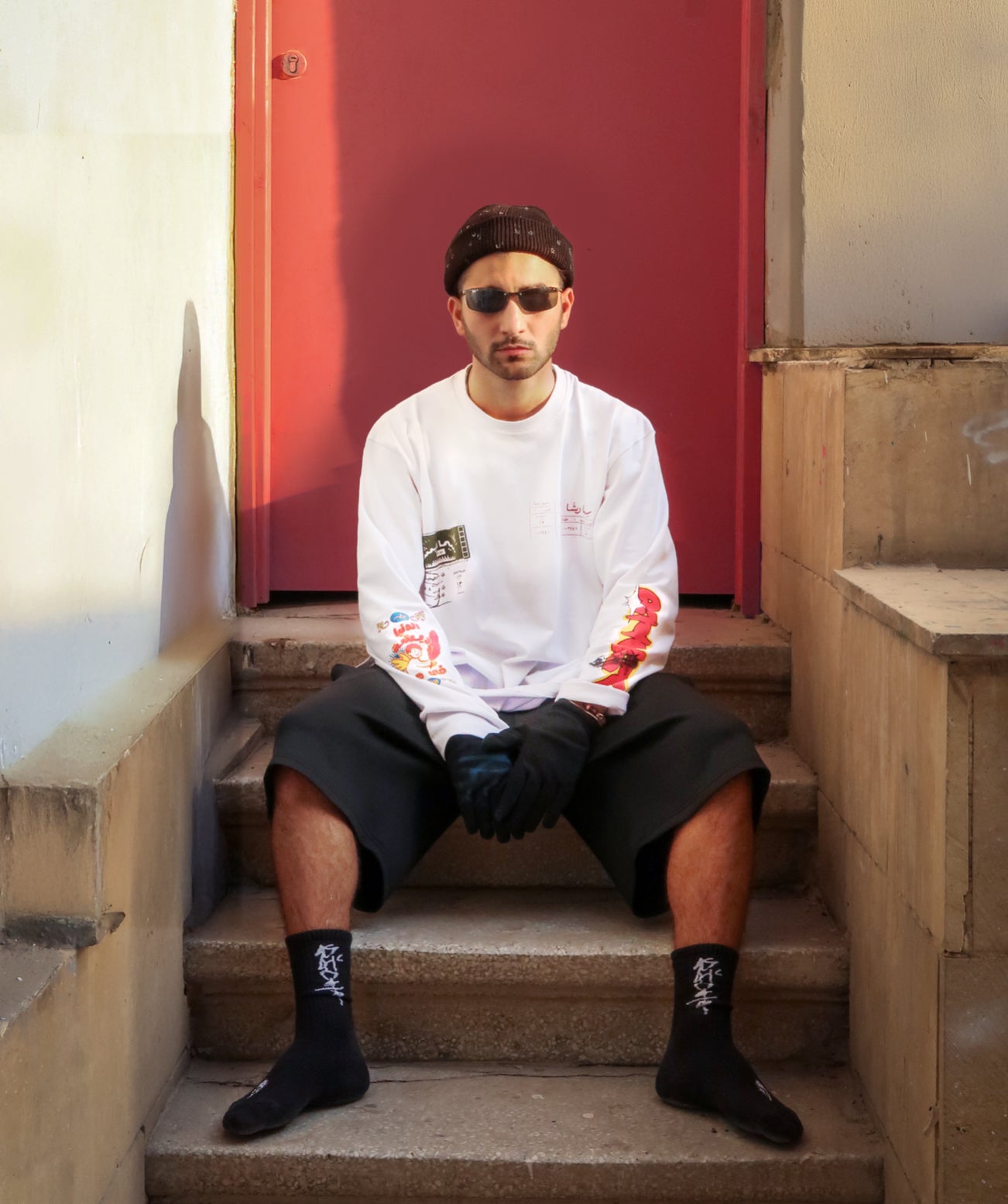 CimTic Long Sleeve T-shirt- White