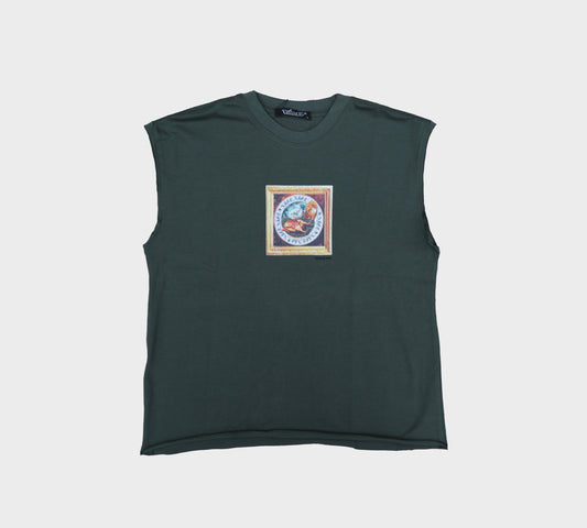 Holy Mulukhiyah Muscle Tee/ Green