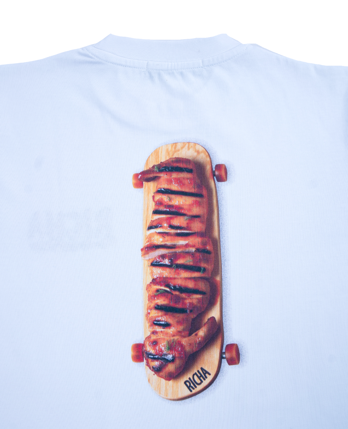 Grilled Chicken Tee/ White