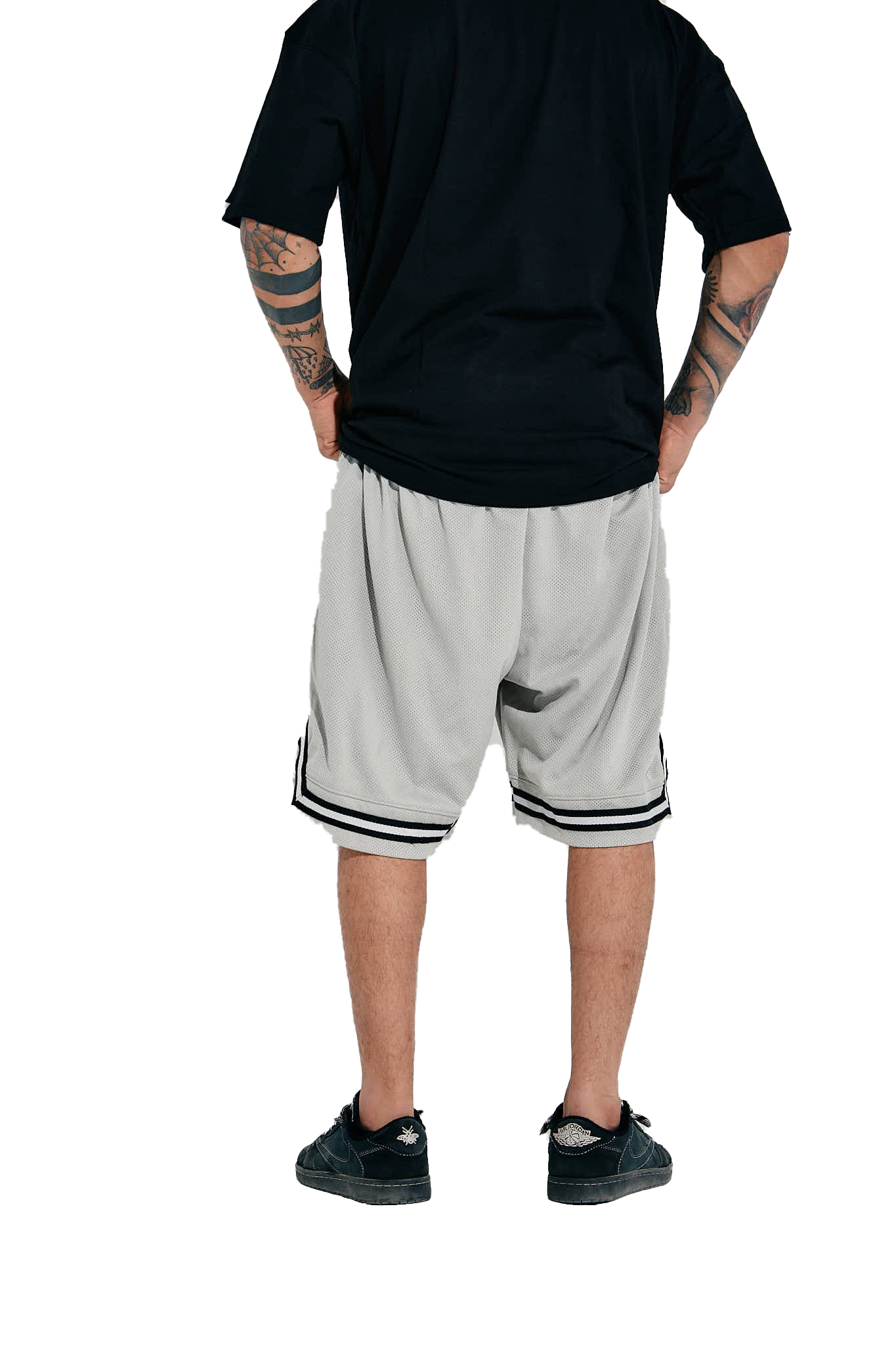 Grey Basketball Shorts