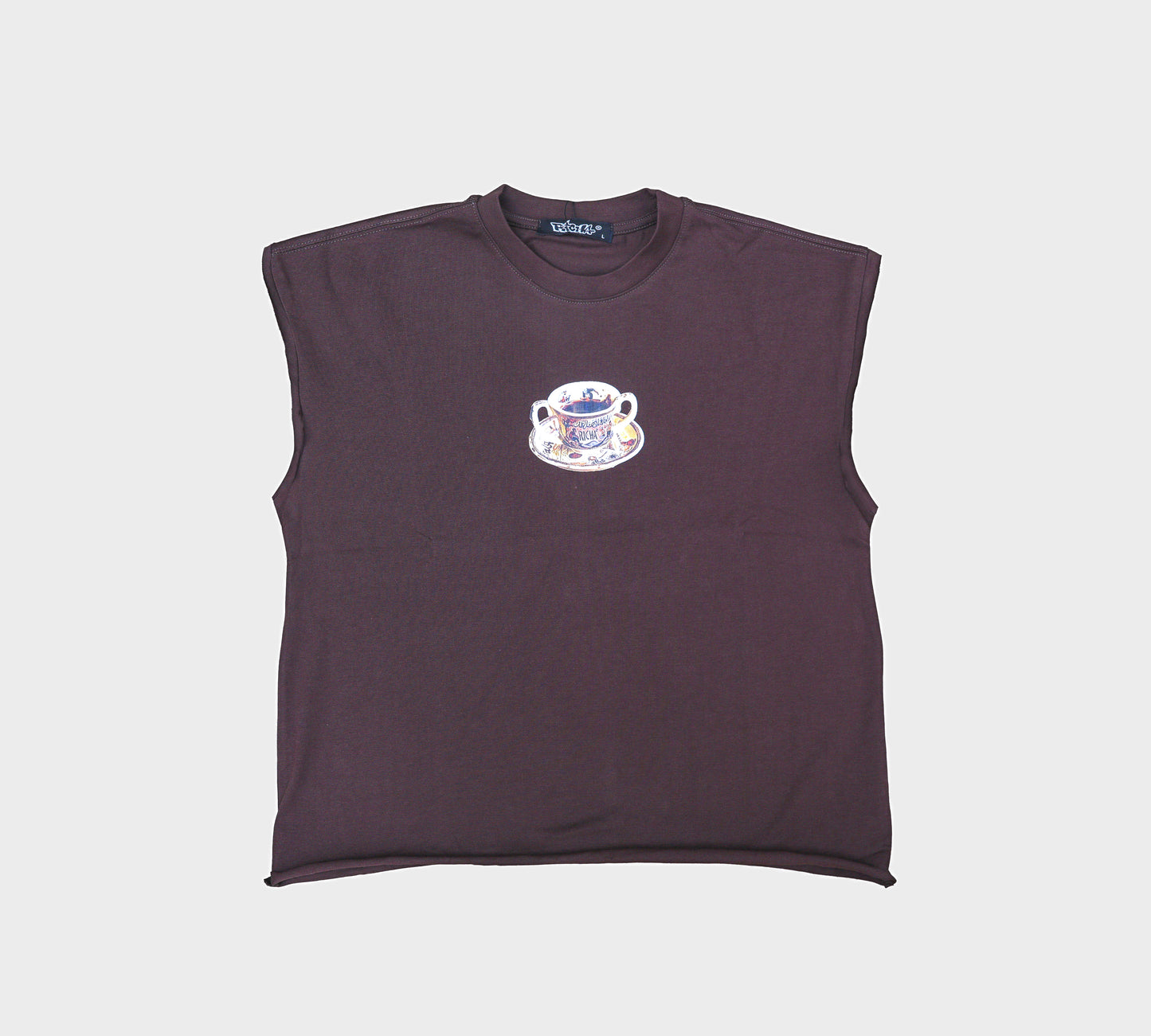 Coffee Muscle Tee/ Brown