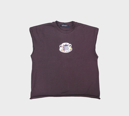 Coffee Muscle Tee/ Brown