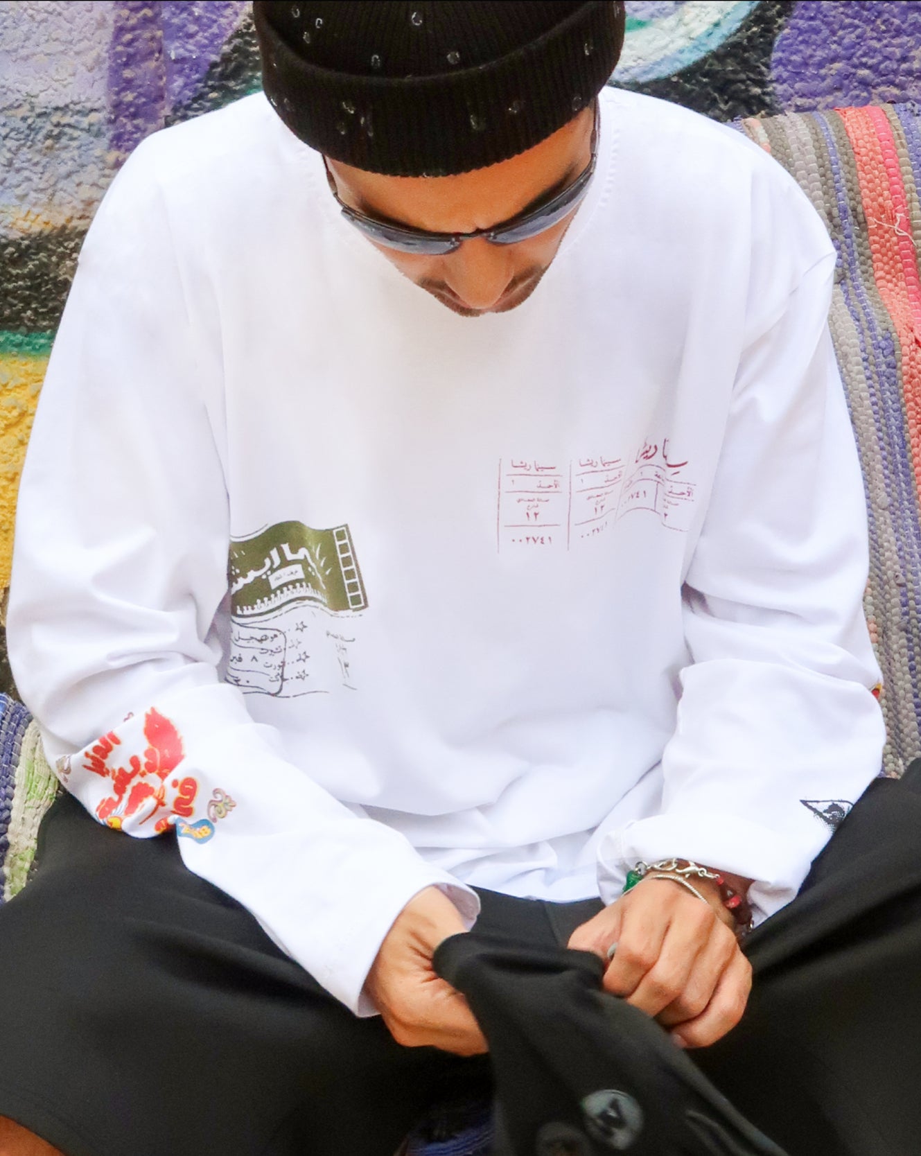CimTic Long Sleeve T-shirt- White