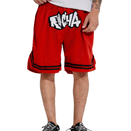 Red Basketball Shorts