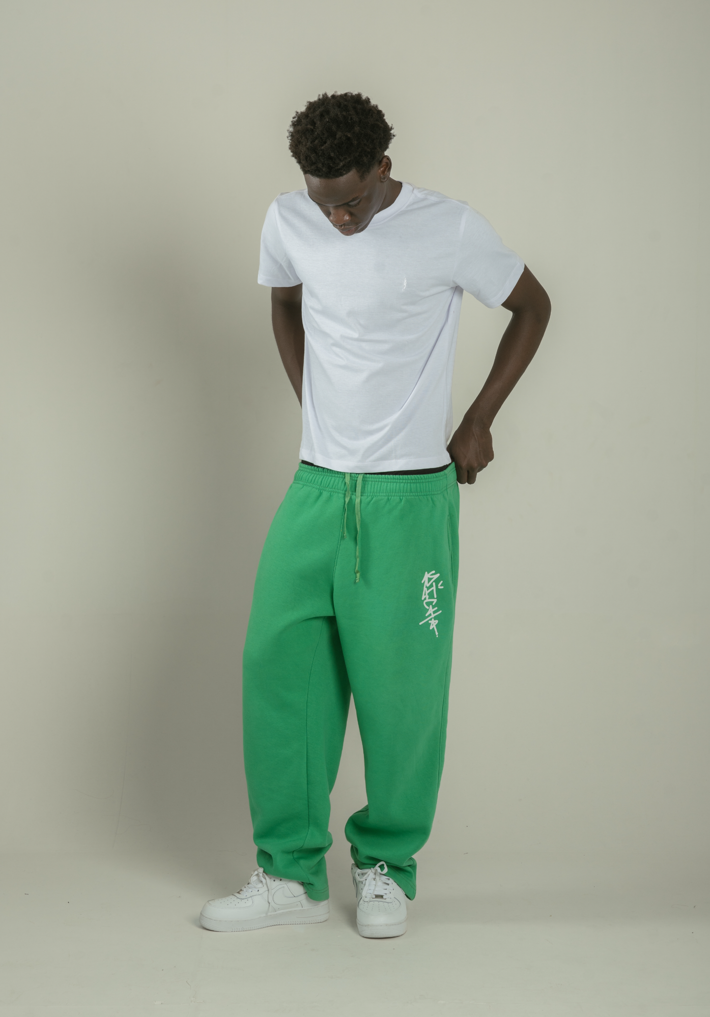Green Richa Sweatpants