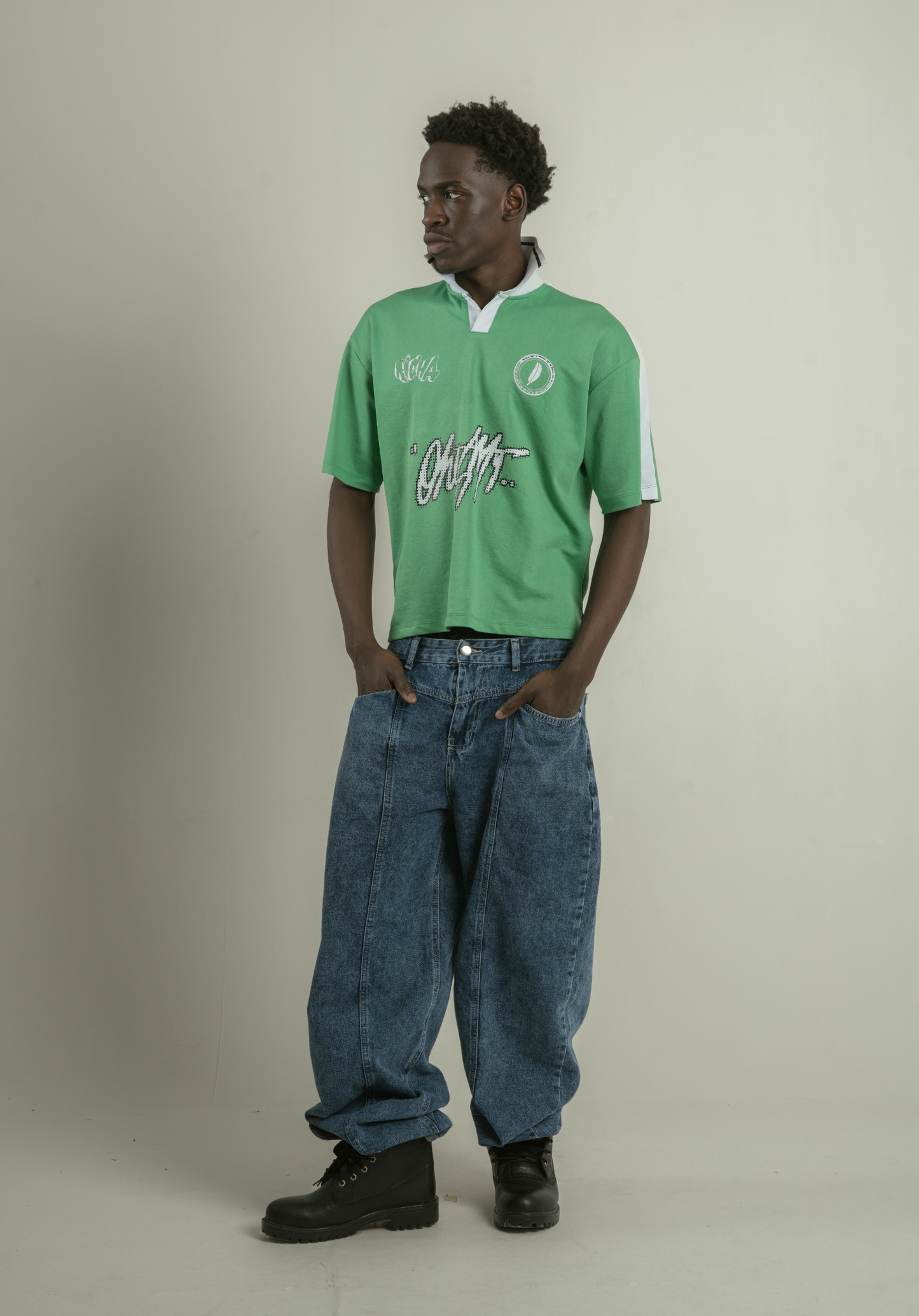 RICHA F.C. Jersey - GREEN/WHITE