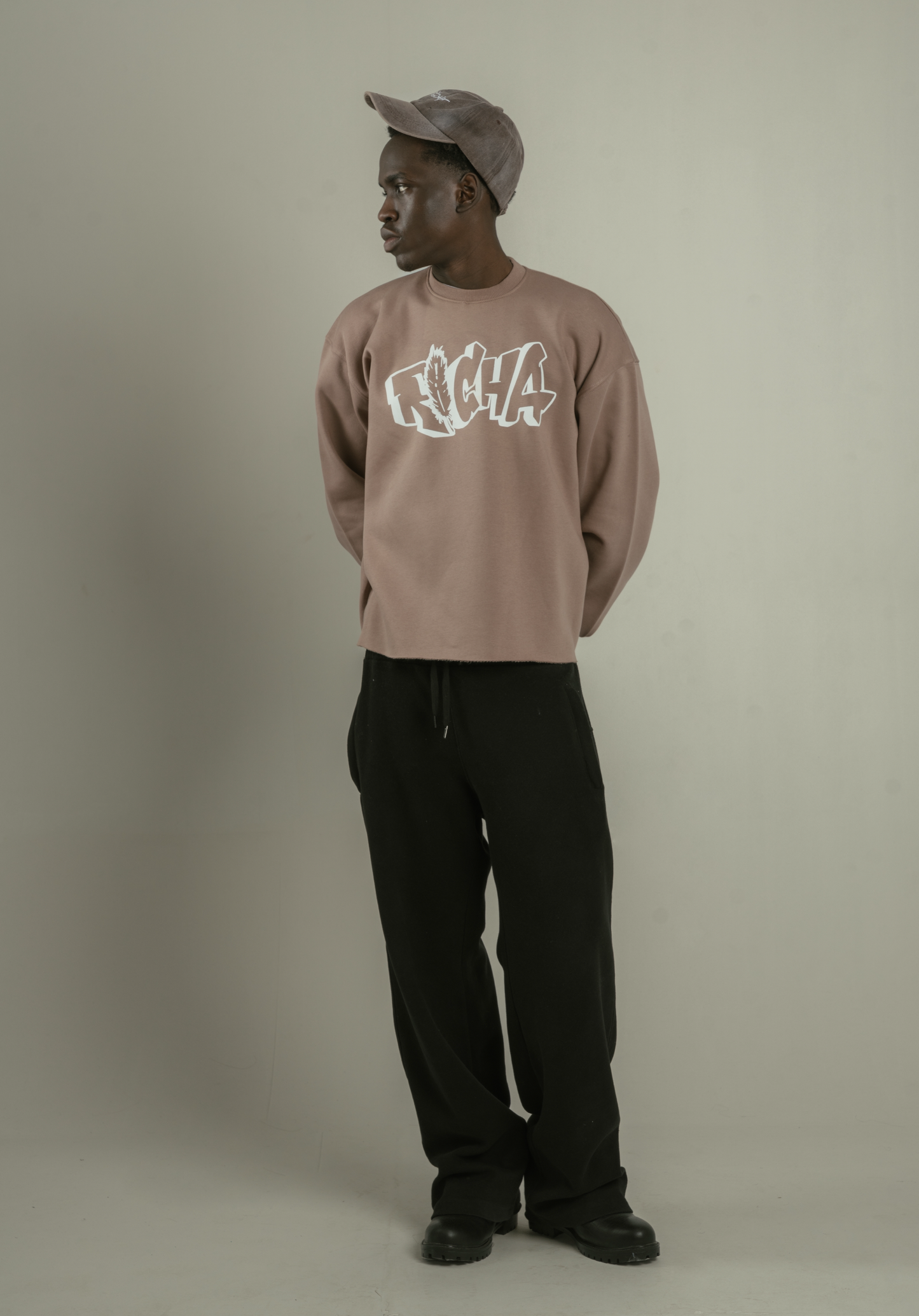 Brown Basic Crewneck