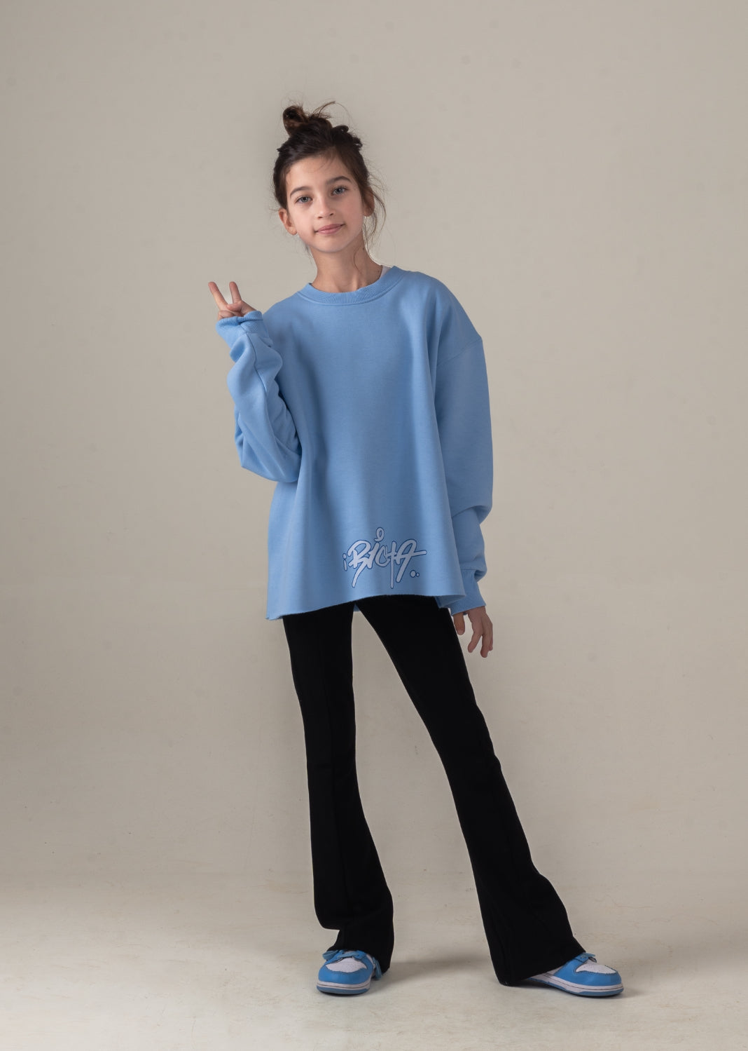 r&R®23 Blue Crew Neck