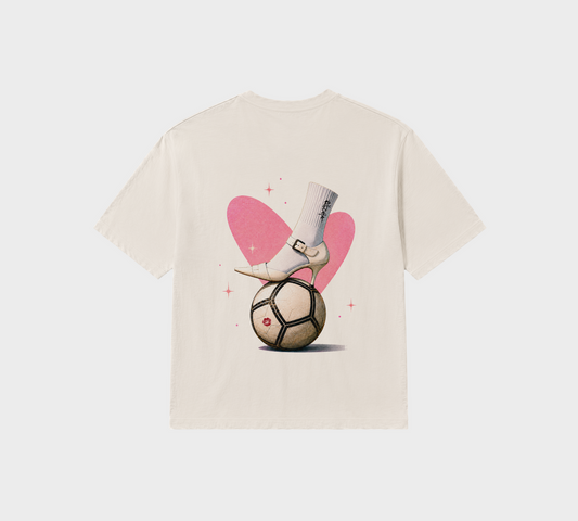 Girls FC Richa Tee- White