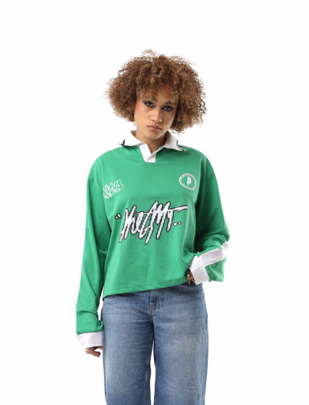 RICHA F.C. Jersey - GREEN/WHITE