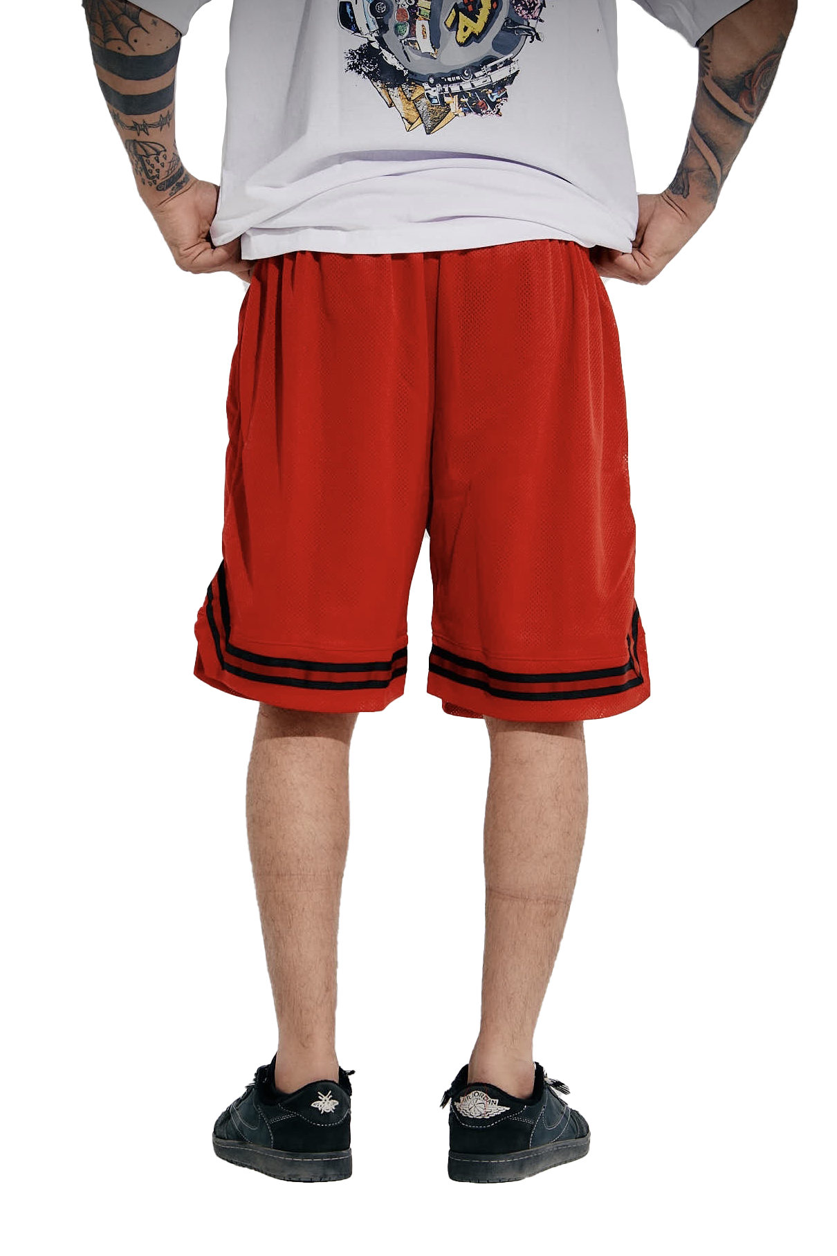 Red Basketball Shorts