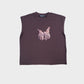 Mummy Drip Muscle Tee/ Brown