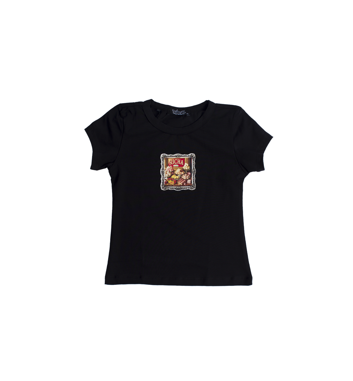 Carnival Baby Tee- Black