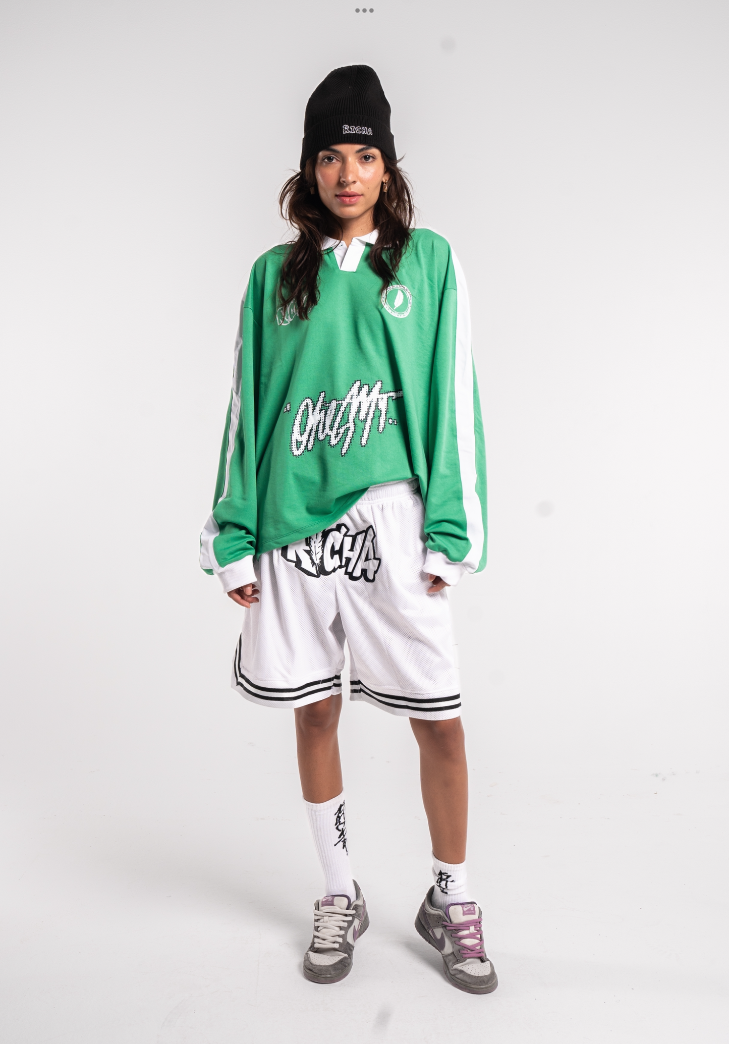 RICHA F.C. Jersey - GREEN/WHITE