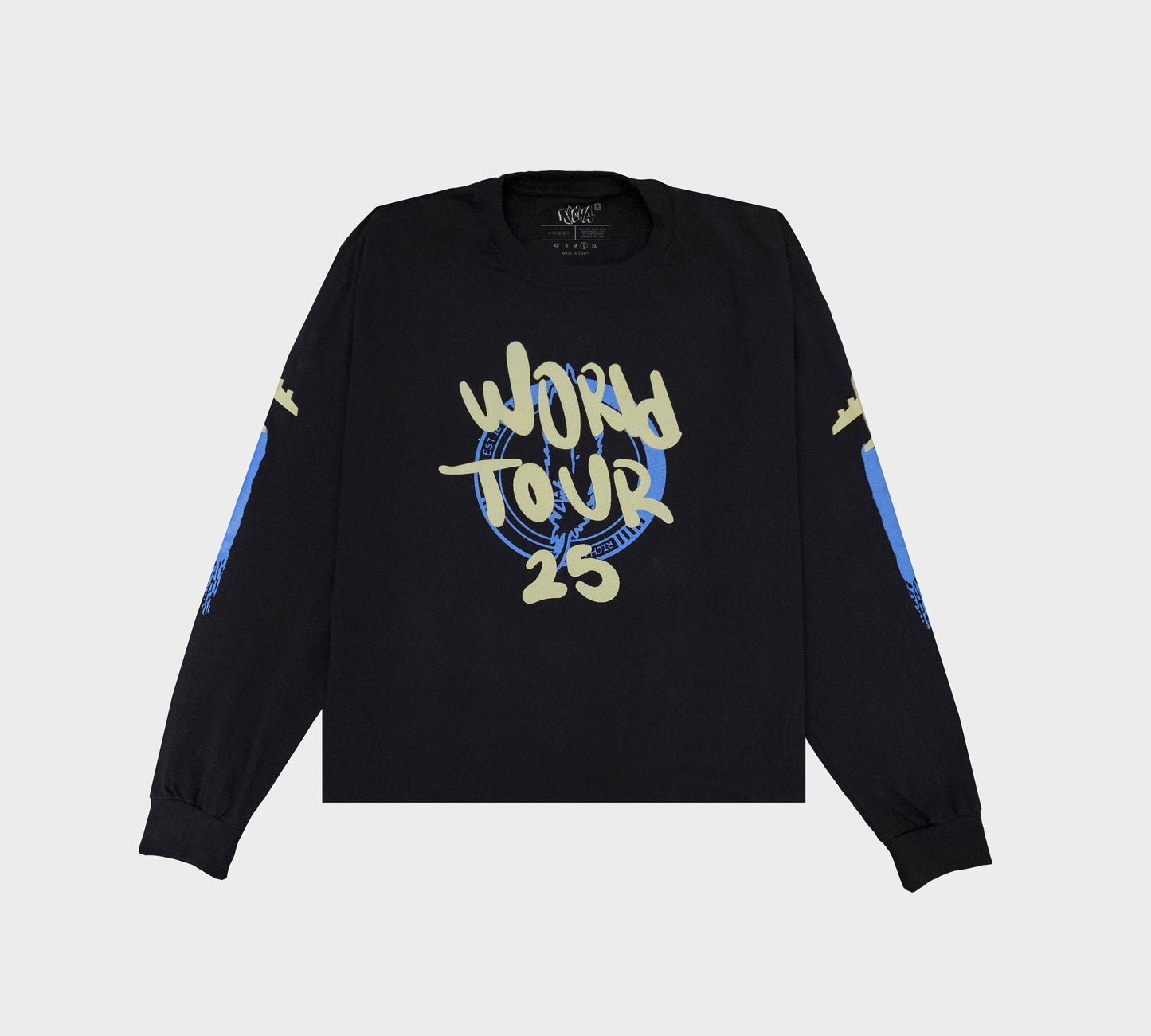 World Tour ‘25 Poster Long Sleeve T-shirt