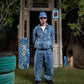 RIQSHA Pattern Denim Pants