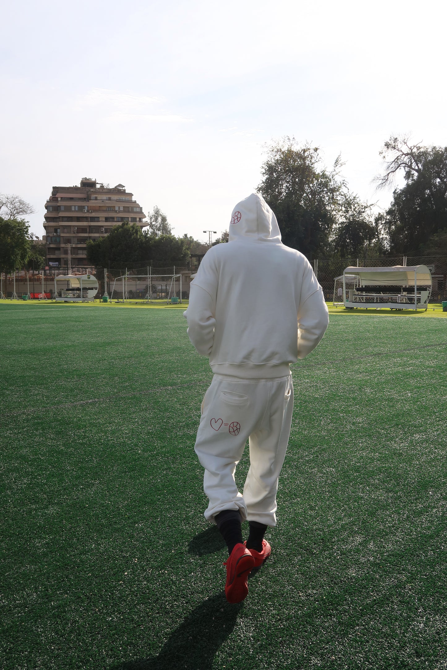 ♥︎ = ⚽︎ Richa Heavyweight Pants - Off White