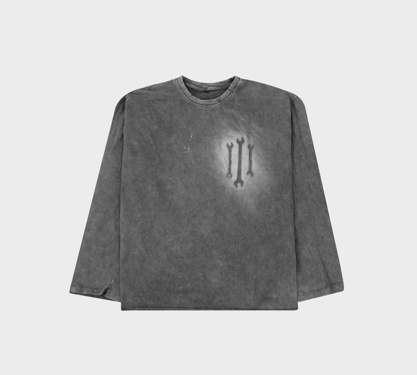 5A01 Richa Long Sleeve- Grey Washed