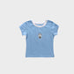 RICHA Tank Top - BLUE/WHITE