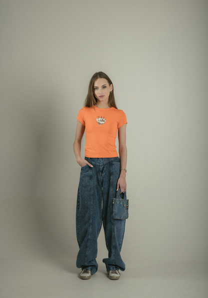 Richa Sink Tank Top- Orange