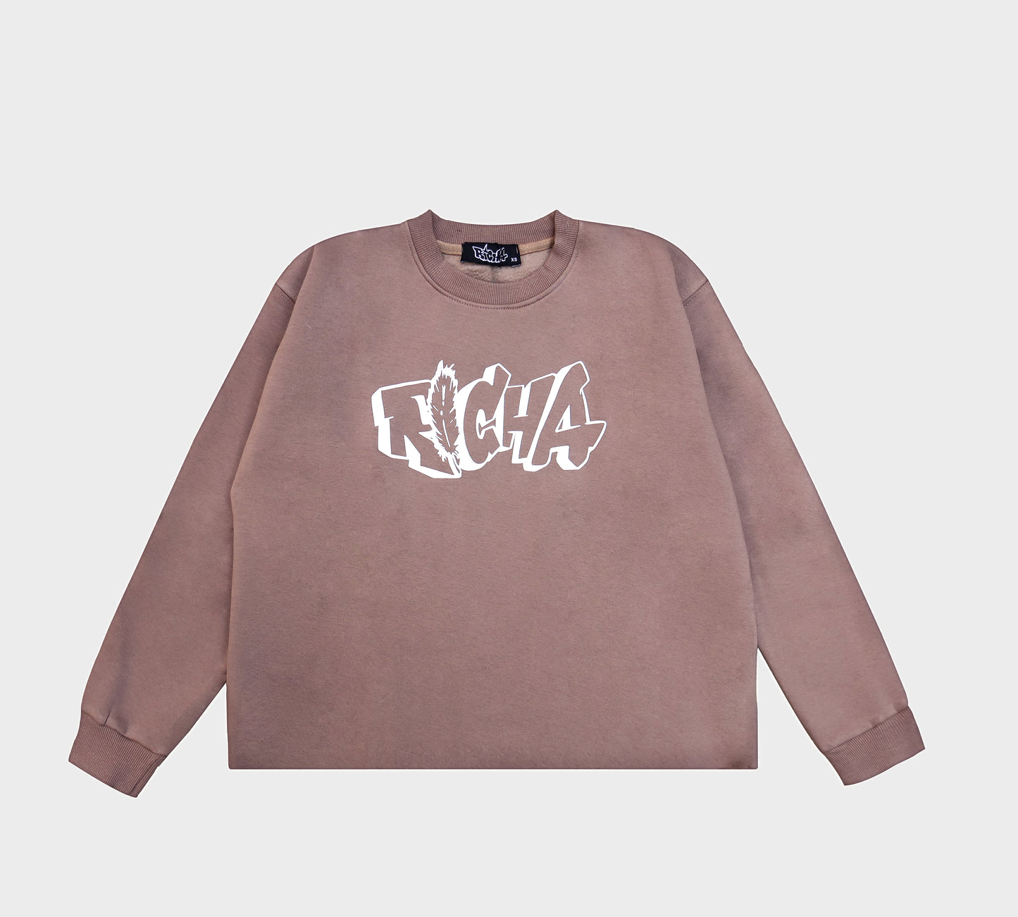 Brown Basic Crewneck