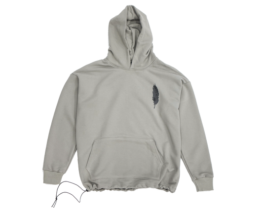 Grey Basic Hoodie