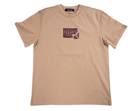 Chocolate Tee/ Beige