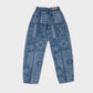 RIQSHA Pattern Denim Pants
