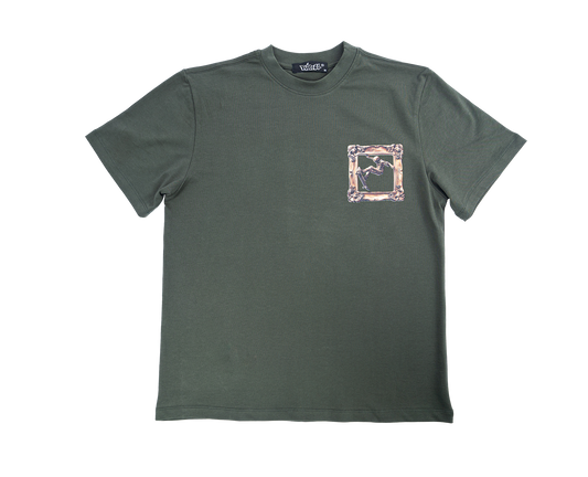 Skate Frame Tee/ Green