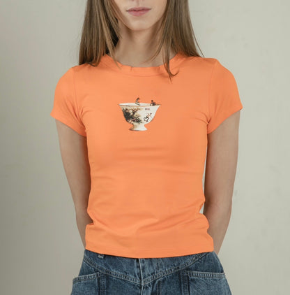 Richa Pot Tank Top- Orange