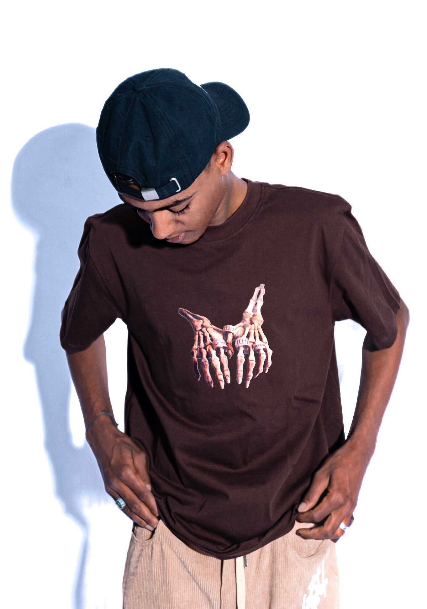 Mummy Drip Tee/ Brown