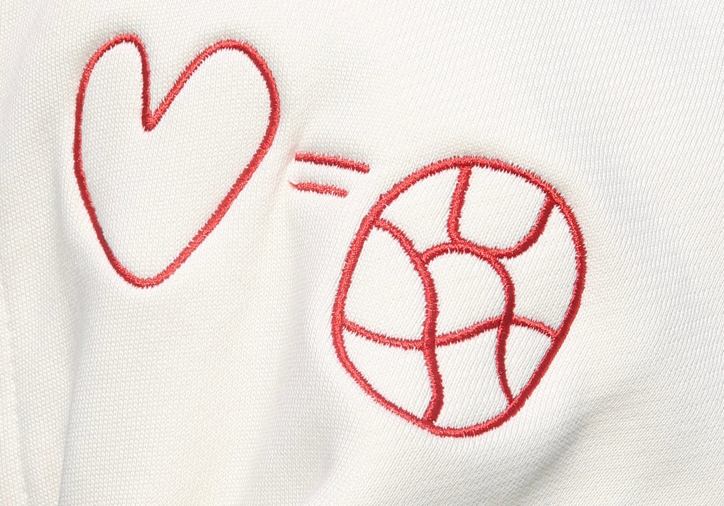 ♥︎ = ⚽︎ Richa Heavyweight Pants - Off White