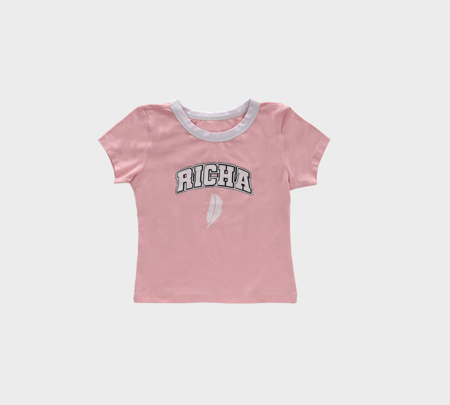 RICHA Tank Top - PINK/WHITE