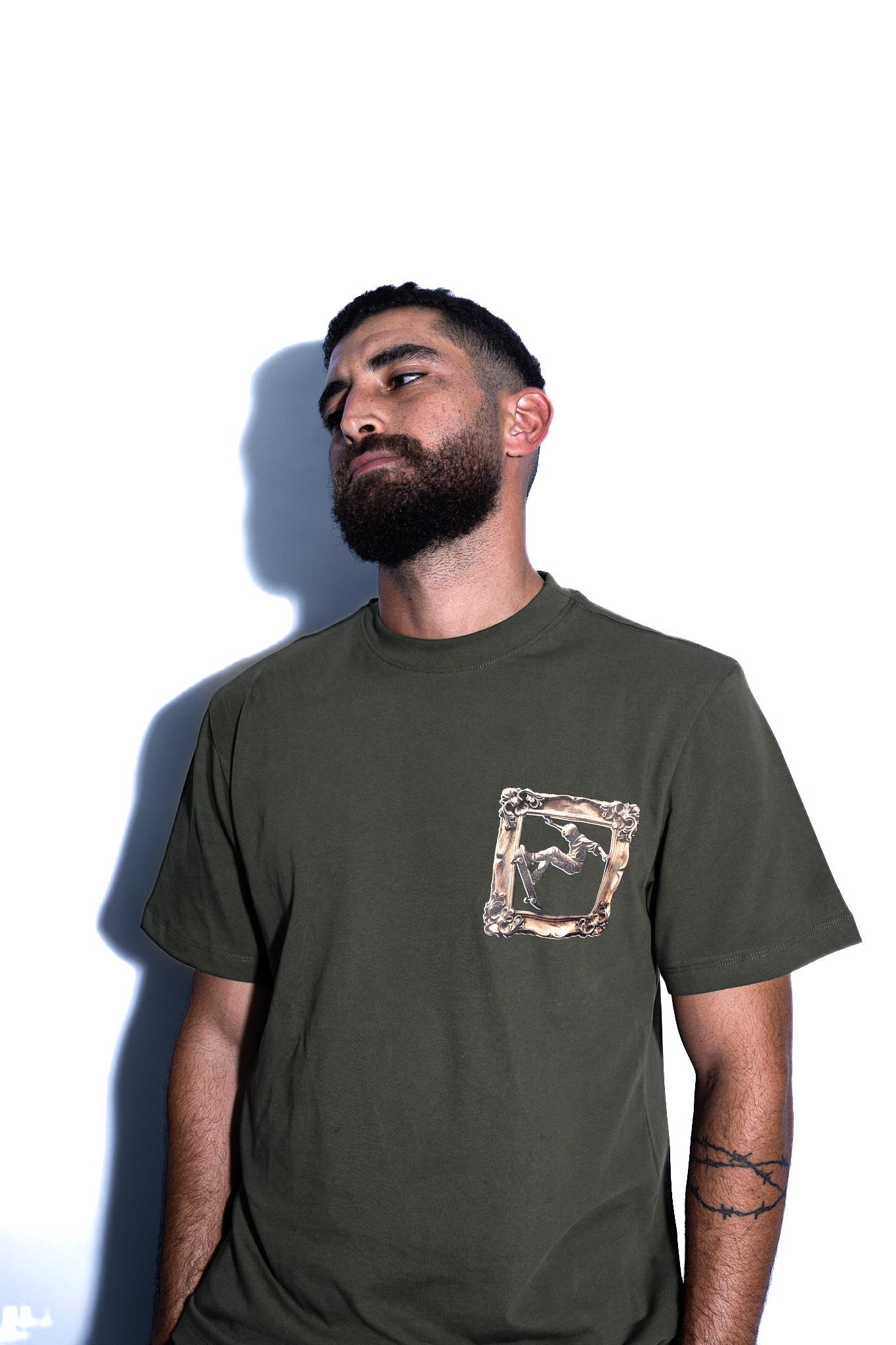 Skate Frame Tee/ Green