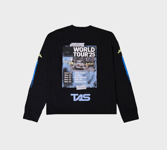 World Tour ‘25 Poster Long Sleeve T-shirt