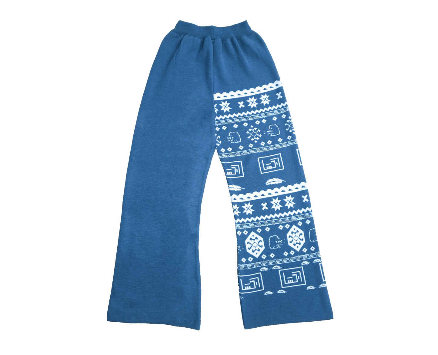 RIQSHA Knit Pants- Blue