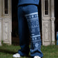 RIQSHA Knit Pants- Blue