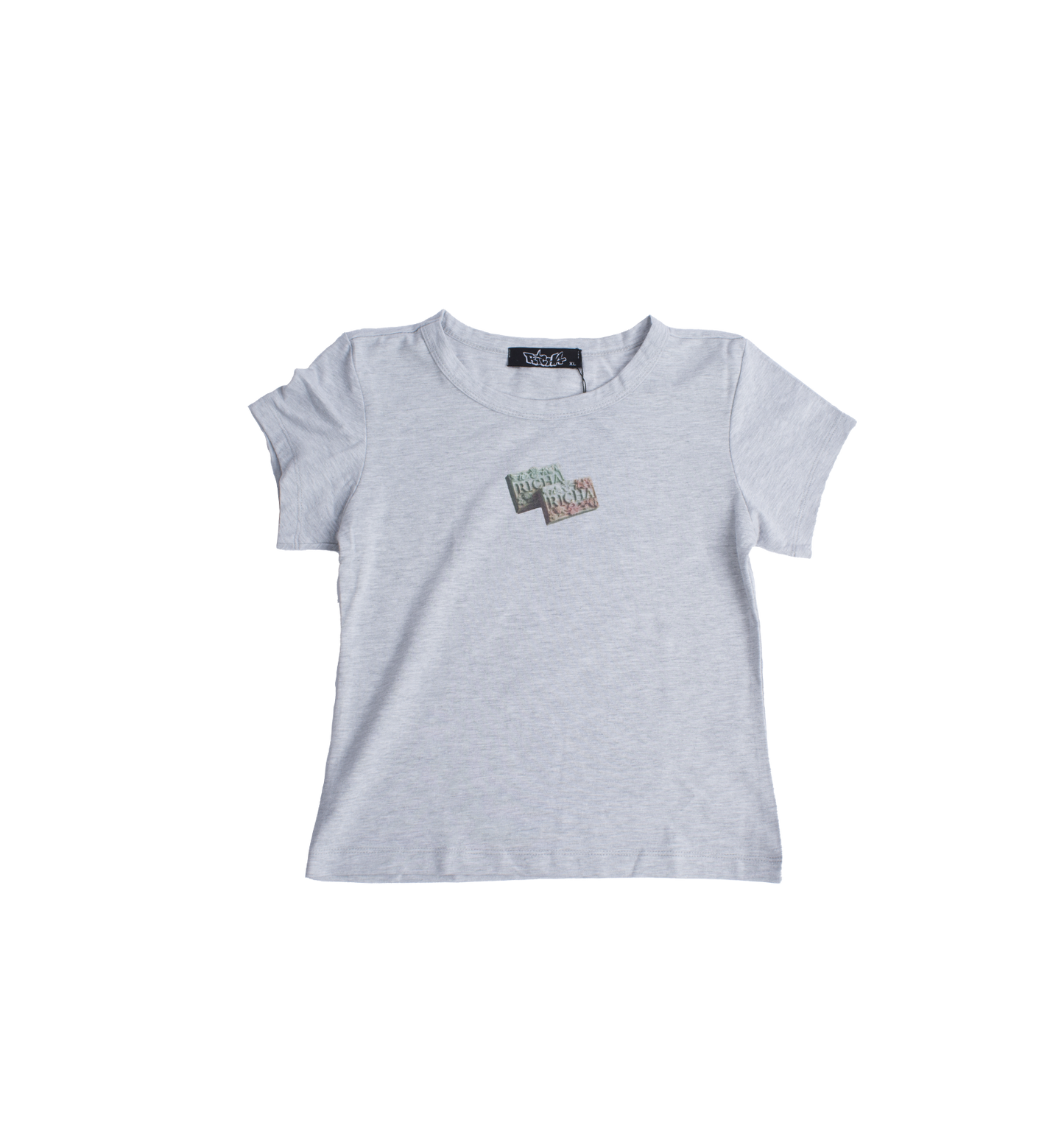 Soup Baby Tee- Grey